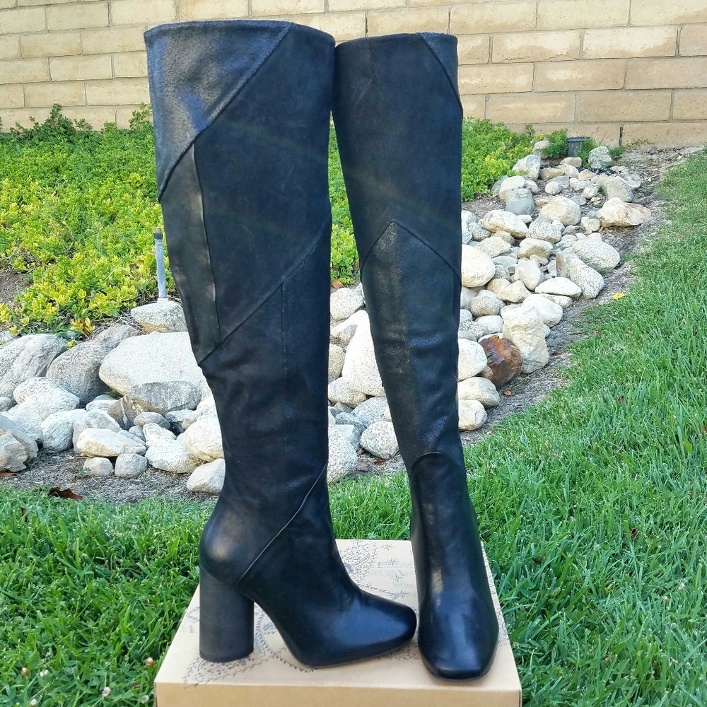 Sexy & Chic Free People OTK Boots - Picture 5 of 8